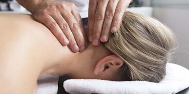 Masaxe cervical para osteocondrose cervical